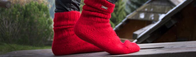 Wollsocken