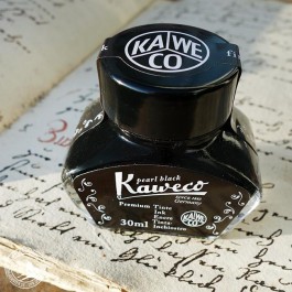 Kaweco Tintenfass Perlschwarz: 30ml schwarze Tinte zum Nachfüllen für Kaweco Füllhaltern