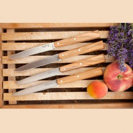 Opinel Messer mit Olivenholzgriff  (Lieferung ohne Dekoration - Foto: Opinel)