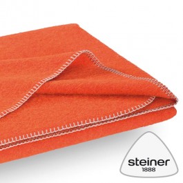 Wolldecke Alina Mandarin