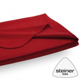 Steiner 1888 - Merino Wolldecke Sophia - Farbe Rubin