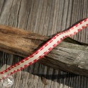Geschenkband Pellicola mit Draht Rot