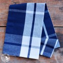 Meyer Mayor Küchen- und Geschirrtuch Großes Karo Marineblau