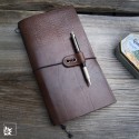 Leder-Notizbuch Knickerbookerl 