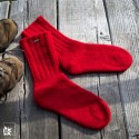 Steiner 1888 Socken 100% Bergschafwolle Kirsch