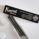 Kaweco Bleistift Ersatzminen 3er Pack Schwarz
