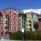Das alte Gebäude der Seifenfabrik Walde am Rande der Innsbrucker Innenstadt.