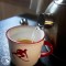 Für den ersten Kaffee am Morgen eine wunderbare Tasse! (Anwendungsbeispiel - Deko nicht im Lieferumfang enthalten!)